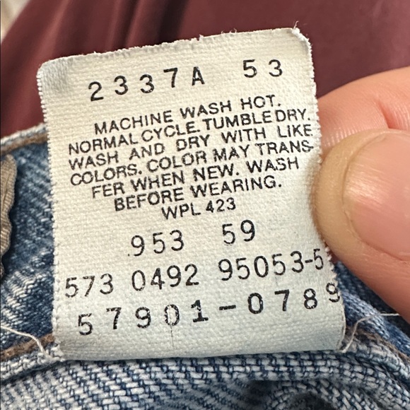 Vtg Levi’s 900 Series Mom Jeans Tapered Straight Fit USA Made Denim Silver Tab 9 - Picture 11 of 11